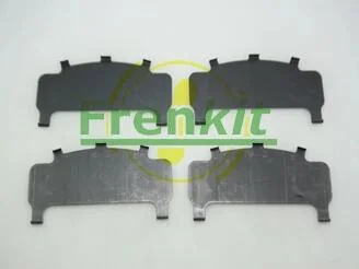 Комплект протискрипних пластин (передніх) Mitsubishi Outlander 03-/Lancer 94-/Galant/Pajero 88-03 (Akebono) FRENKIT 940046