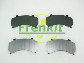 Комплект противоскрипных пластин (передних) Mitsubishi Grandis 04-11/Pajero 00- (Sumitomo) FRENKIT 940048