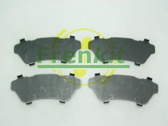 Комплект противоскрипных пластин (задних) Toyota Land Cruiser 100 98-07/Lexus LX II 98-08 (Akebono) FRENKIT 940072