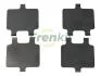Комплект противоскрипных пластин (задних) MB C-class (W202/W203)/E-class (W210) 93-07 (Ate) FRENKIT 940076 (фото 1)