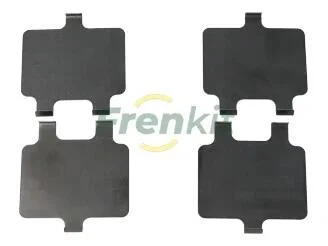 Комплект противоскрипных пластин (задних) MB C-class (W202/W203)/E-class (W210) 93-07 (Ate) FRENKIT 940076