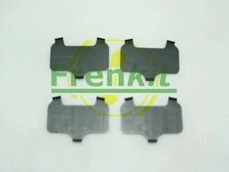 Комплект противоскрипных пластин (передних/задних) Suzuki Baleno 95-02 (TRW) FRENKIT 940084