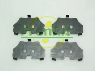 Комплект противоскрипных пластин (задних) Hyundai Tucson/Kia Sportage 04- (Mando) FRENKIT 940090
