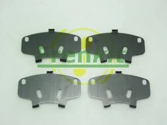Комплект противоскрипных пластин (передних) Kia Rio 00-05/Mazda 626 IV/MX-6 92-99 (Mando/Sumitomo) FRENKIT 940097