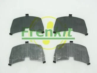 Комплект противоскрипных пластин (передних) Mitsubishi Lancer III-IV 95-13/Colt III 02-12 FRENKIT 940099