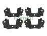 Комплект протискрипних пластин (передніх) Ford Transit Connect/Kuga 08-/Focus/Mazda 3/5/Volvo C30/S40/V50 03-/V40 FRENKIT 940111 (фото 1)