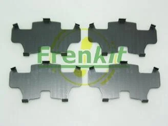 Комплект противоскрипных пластин (передних) Toyota Corolla 01-08/Prius 03-09/Yaris 99-05 FRENKIT 940114