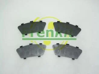 Комплект протискрипних пластин (задніх) Subaru Impreza 99-/Forester 02-12/Saab 9-2X 04-06 (Akebono) FRENKIT 940117