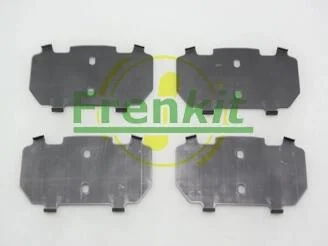 Комплект противоскрипных пластин (передних) Hyundai Santa Fe/Trajet 00-12/Ssangyong Actyon/Kyron 05- FRENKIT 940118