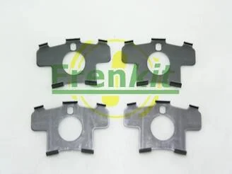 Комплект протискрипних пластин (задніх) Honda Accord IV/V/Civic VI/VII/VIII (Akebono/ATE) FRENKIT 940126