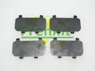 Комплект противоскрипных пластин (передних) Lexus IS 05- FRENKIT 940147