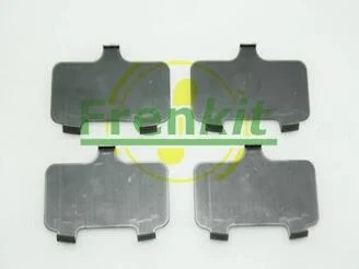 Комплект противоскрипных пластин (задних) Toyota Camry/Rav4 IV 05-/Avalon 12-18/Lexus ES 06-18 FRENKIT 940151
