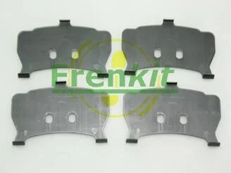 Комплект протискрипних пластин (задніх) Hyundai Santa Fe 06-12 FRENKIT 940160