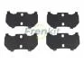 Комплект противоскрипных пластин (задних) Volvo S60/S80/V60/V70/XC60/XC70 07- FRENKIT 940161 (фото 1)