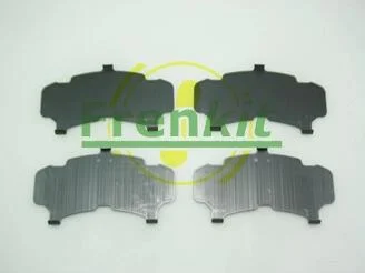 Комплект протискрипних пластин (передніх) Nissan Qashqai/X-Trail 07-14 FRENKIT 940170