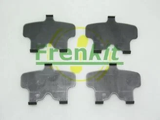 Комплект протискрипних пластин (задніх) Toyota Corolla 06-14 FRENKIT 940174