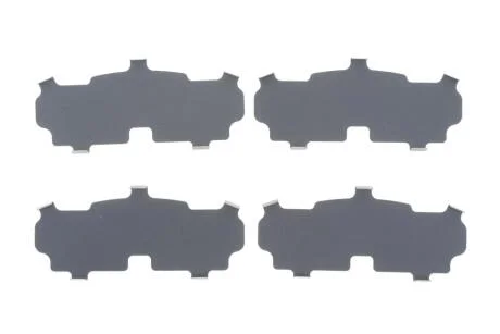 Комплект противоскрипных пластин (передних) Mitsubishi L200 05-/Pajero Sport 08- (Tokico) FRENKIT 940209