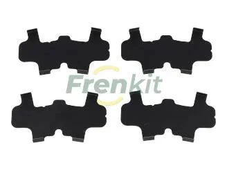 Комплект противоскрипных пластин (задних) Toyota Auris 06- (Galfer) FRENKIT 940226