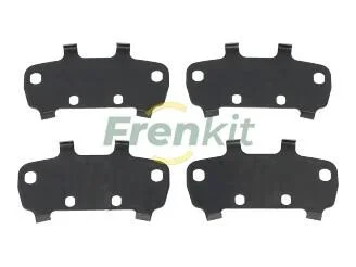 Комплект противоскрипных пластин (задних) Ford Fiesta 17-/Peugeot 308 13- FRENKIT 940330