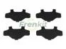 Комплект протискрипних пластин (передніх) Dacia Logan/Sandero 1.0-1.6 04-/Renault Clio 1.2-1.9 98- FRENKIT 940379 (фото 1)