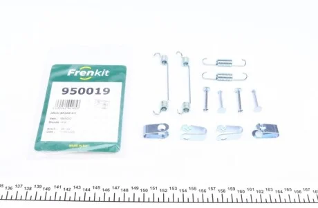Комплект інсталяційний гальмівних колодок барабанних Hyundai Santa Fe (DM) (09-15) (Mando) Frenkit FRENKIT 950019