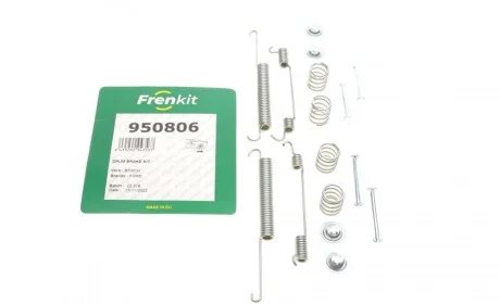 Комплект пружинок колодок ручника Ford Transit 00-14 (Bosch) FRENKIT 950806