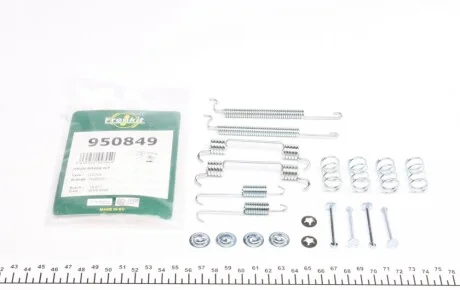 Ремкомплект колодок стояночного гальма FRENKIT 950849