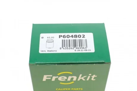 Поршенек суппорта (переднего) Mitsubishi L200/Subaru Legacy 87-05 (60x49mm)(Akebono) FRENKIT P604802