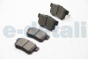 Колодки гальмівні дискові задні HONDA Civic 4D 05-12, Civic FB/FG 11-17, Jazz 08-15, Accord CL/CM 03-08, Accord CG/CH 98-02, Civic 01-05, Civic 95-01, FR-V 04-09, Insight 08-14, Legend 04-12, Stream 01-06; SUZUKI Swift 04-10, SX-4 06-14, Kizashi 09-1 FRICTION MASTER CMX536 (фото 2)
