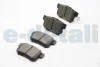 Колодки гальмівні дискові задні HONDA Civic 4D 05-12, Civic FB/FG 11-17, Jazz 08-15, Accord CL/CM 03-08, Accord CG/CH 98-02, Civic 01-05, Civic 95-01, FR-V 04-09, Insight 08-14, Legend 04-12, Stream 01-06; SUZUKI Swift 04-10, SX-4 06-14, Kizashi 09-1 FRICTION MASTER CMX536 (фото 2)
