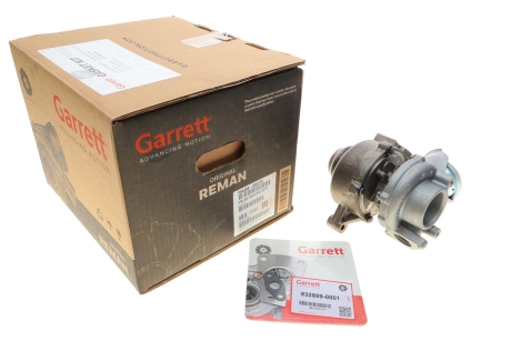 Турбокомпрессор (с комплектом прокладок) GARRETT 764609-9001W (фото 1)