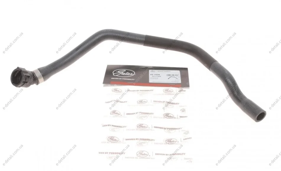 Патрубок системи охолодження BMW X1 (E84) 10-15 Gates 02-1636 (фото 1)