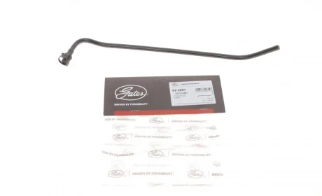 Патрубок радиатора Opel Astra H/J/Insignia A/Zafira 1.6 04- Gates 02-2697