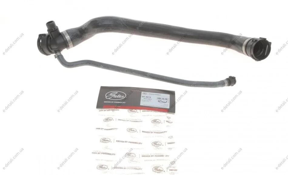 Патрубок радиатора BMW X (F25) 10-17 (N47) Gates 05-3615 (фото 1)
