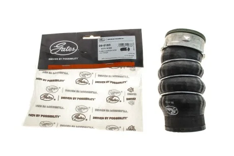 Патрубок интеркулера (нижний/R) BMW 3 (E90/E91) 2.0d 04-12 (M47/N47) Gates 09-0183