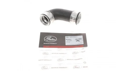 Патрубок інтеркулера (задній) (R) VW Caddy 1.9TDI 03- Gates 09-0221