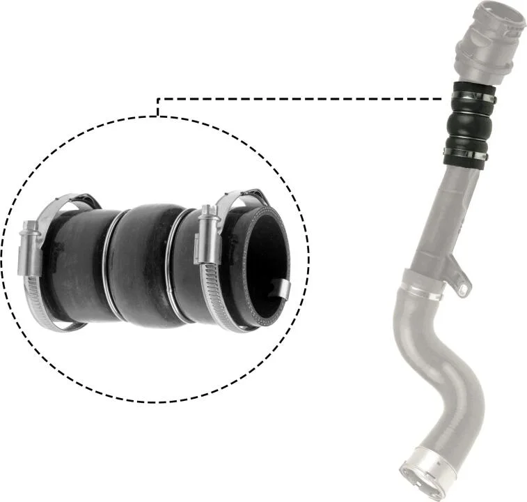 Патрубок интеркулера Dacia Duster/Renault Clio IV 1.5dCi 13- Gates 09-1299 (фото 1)