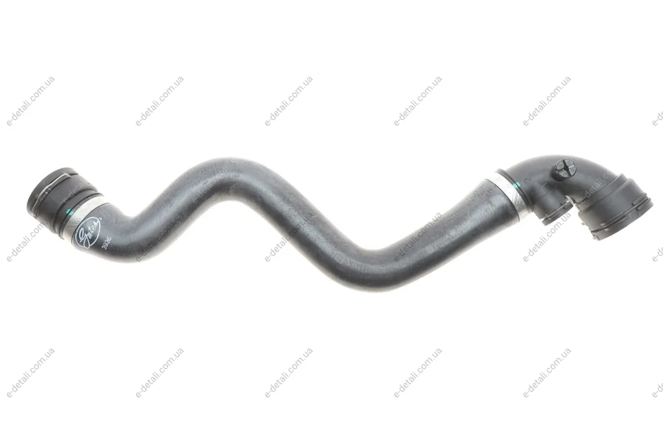 Патрубок системы охлаждения BMW 3 (E46) 1.6/1.8i (M43) 97-06 (сверху) (L) Gates 3936 (фото 1)