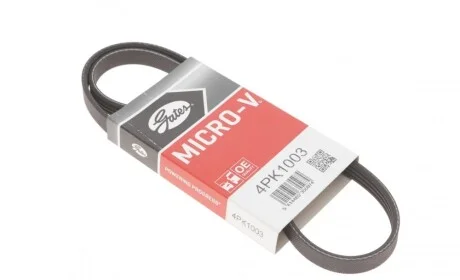 Ремень генератора Mazda 323 1.3-1.8 89-04/ Mitsubishi Pajero II 3.5 94-99 Gates 4PK1003
