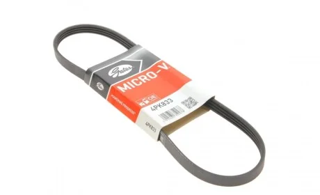 Ремень генератора Nissan Primera/Chevrolet Matiz 1.0-2.0 91- Gates 4PK833