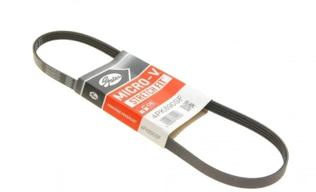 Ремінь генератора Ford Focus III/IV 2.0 ST/2.3 RS 12- (4PK890) Gates 4PK890SF