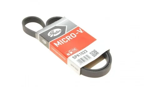 Ремень генератора Citroen Jumper 3.0HDI 06- Gates 5PK1023