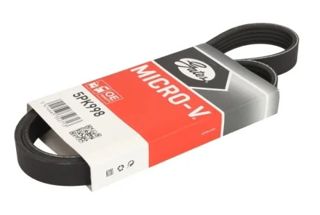 Ремень генератора Toyota Camry 1.8-2.2 83-02/Rav4 2.0 94-00 Gates 5PK998