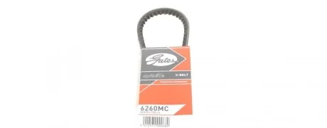 Ремінь генератора VW Golf/Jetta/Passat 83-97 (10X732) Gates 6260MC
