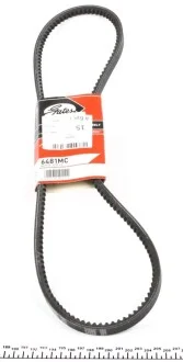 Ремень генератора MB 609/714D/VW T4 2.4D Gates 6481MC