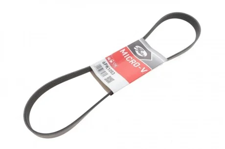 Ремінь генератора Fiat Doblo 1.9D Gates 6PK1053