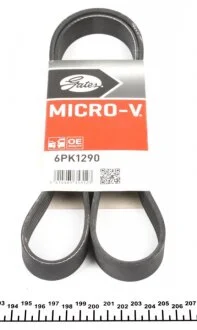 Поликлиновой ремень Gates 6PK1290