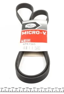 Ремінь генератора Citroen Berlingo/Peugeot Bipper/Partner (6PK1560/1565) Gates 6PK1565
