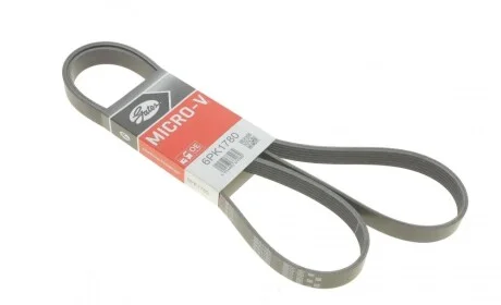 Ремень генератора BMW 3 (E90-E93)/X1 (E84) 3.2D 07-11 N47 D20 Gates 6PK1780