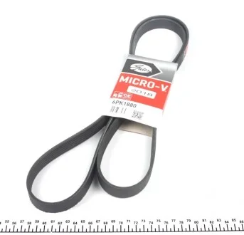Ремень генератора VW Passat/Audi A4 2.4/2.6/2.8 95- Gates 6PK1880